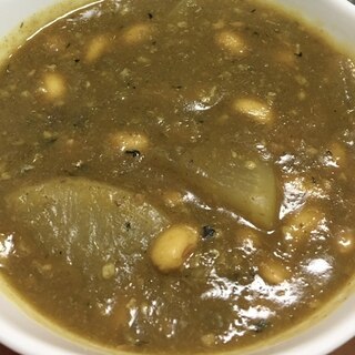 じゃがいもでとろみ♪イワシ缶の和風カレー